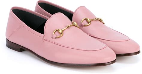 gucci loafers rose|Gucci jordaan fur loafer.